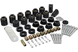 Brightt Daystar KJ04505BK Body Mount (87-95 Jeep YJ 1in), 1 Pack