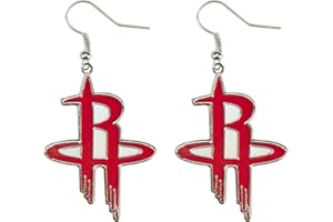 aminco NBA womens NBA Logo Dangler Earrings