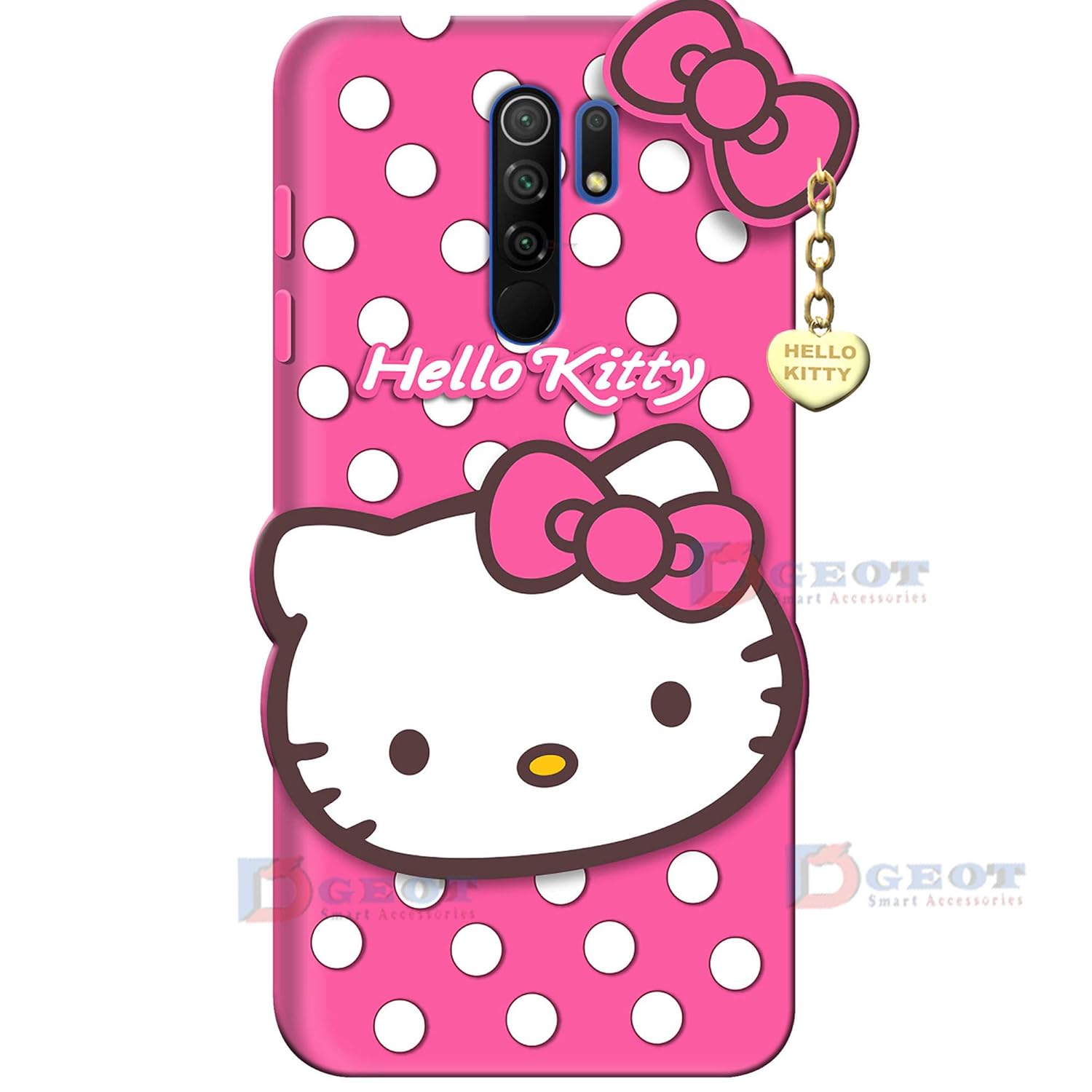 dgeotÂ® hello kitty back cover case cover compatible Amazon.in Electronics