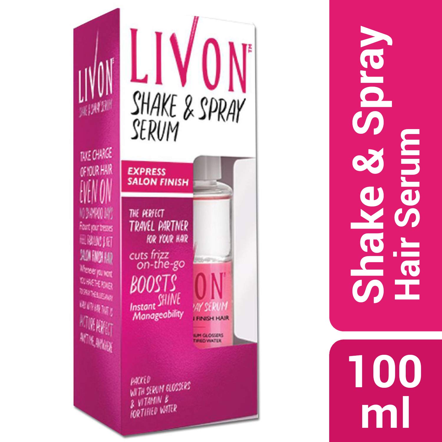 Buy Livon Shake And Spray Hair Serum 100ml Online At Low Prices