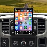 2+64G Double Din Car Radio for Dodge Ram 1500 3500 2013-2019 Head Unit,9.7" Touchscreen Stereo Ram 1500 Radio Upgrade with Wireless Carplay Android Auto GPS Navi FM RDS DSP AHD Backup Camera