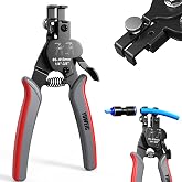 Air Line Disconnect Tool Push to Connect Fittings Pliers Quick Release Pneumatic Tubing Clamp for 1/4-3/8"(6-10mm) Air Hoses Durable Carbon Steel with Comfortable Grip