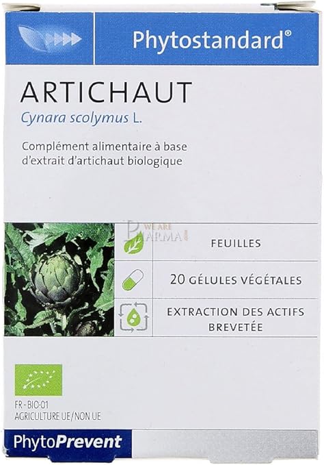 Phytoprevent Phytostandard Artichaut Phytostandard Pileje 20