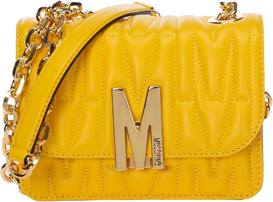 moschino yellow bag