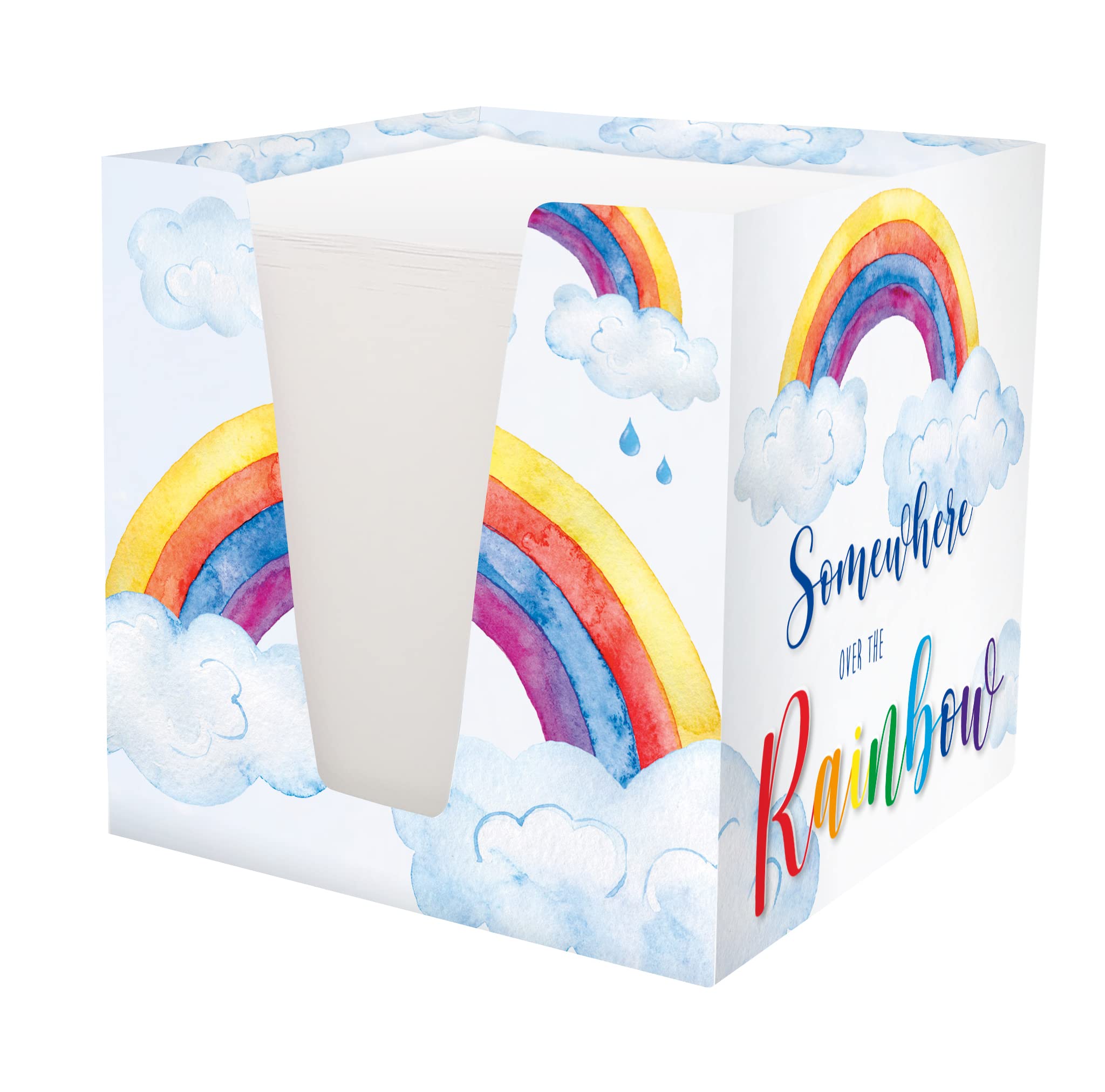 RNK 46789 Rainbow Notepad with 900 Sheets, 92 x 92 x 92 mm, Pack of 1 — image 1
