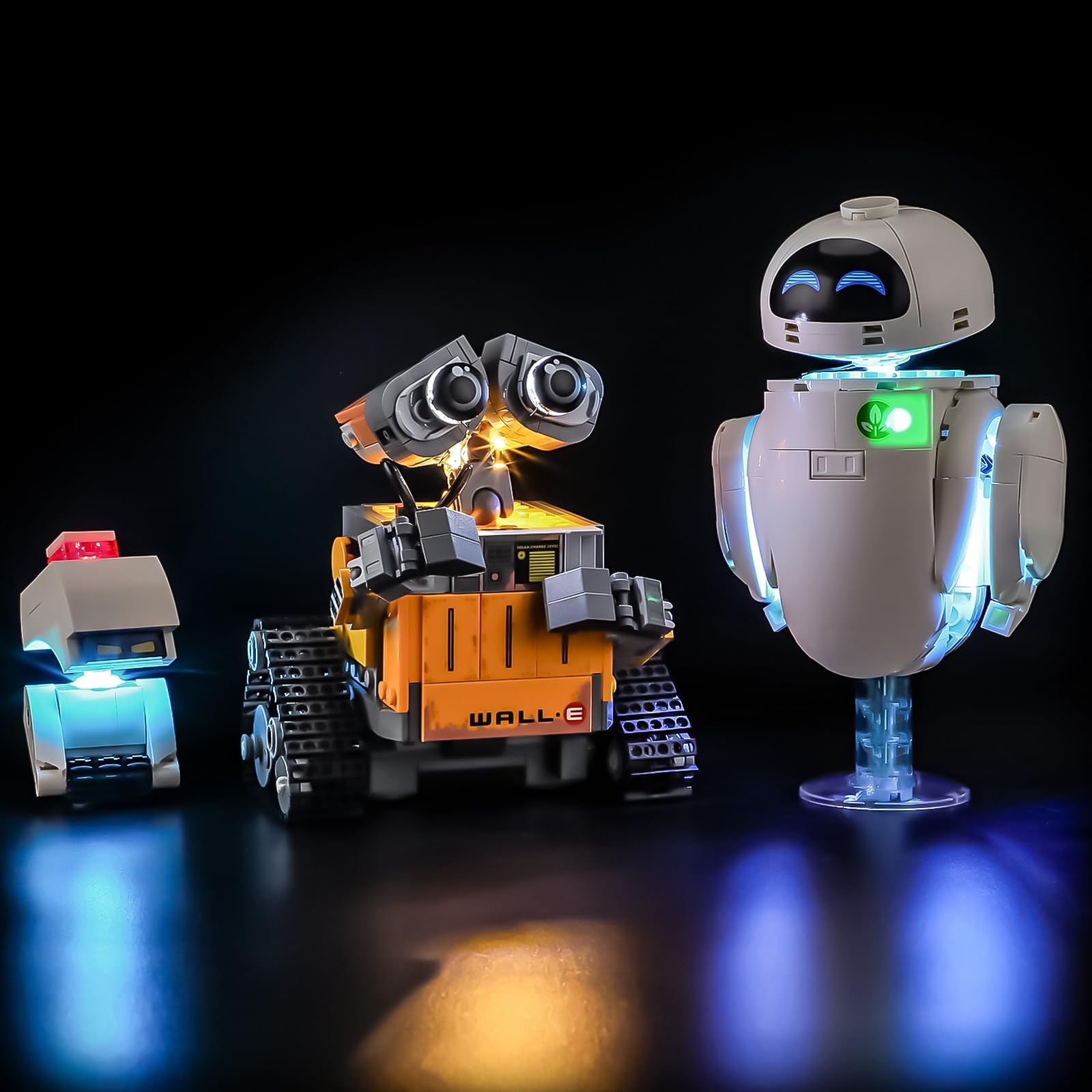 LIGHTAILING Light for Lego-43279 WALL-E and EVE — Easy Install, Hidden Wiring, Home Decor & Gift-Ready (Model Not Included)