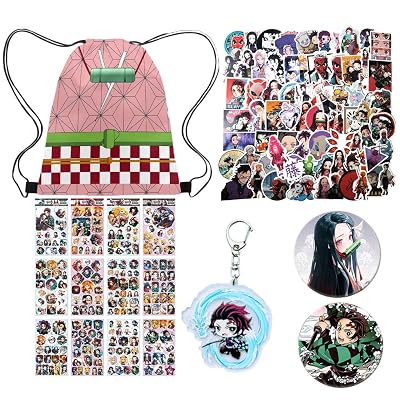 Demon Slayer Nezuko Bag Gift Bundle Demon Slayer Backpack | Nezuko 3-Piece Set – Infinite Visibility main image 3