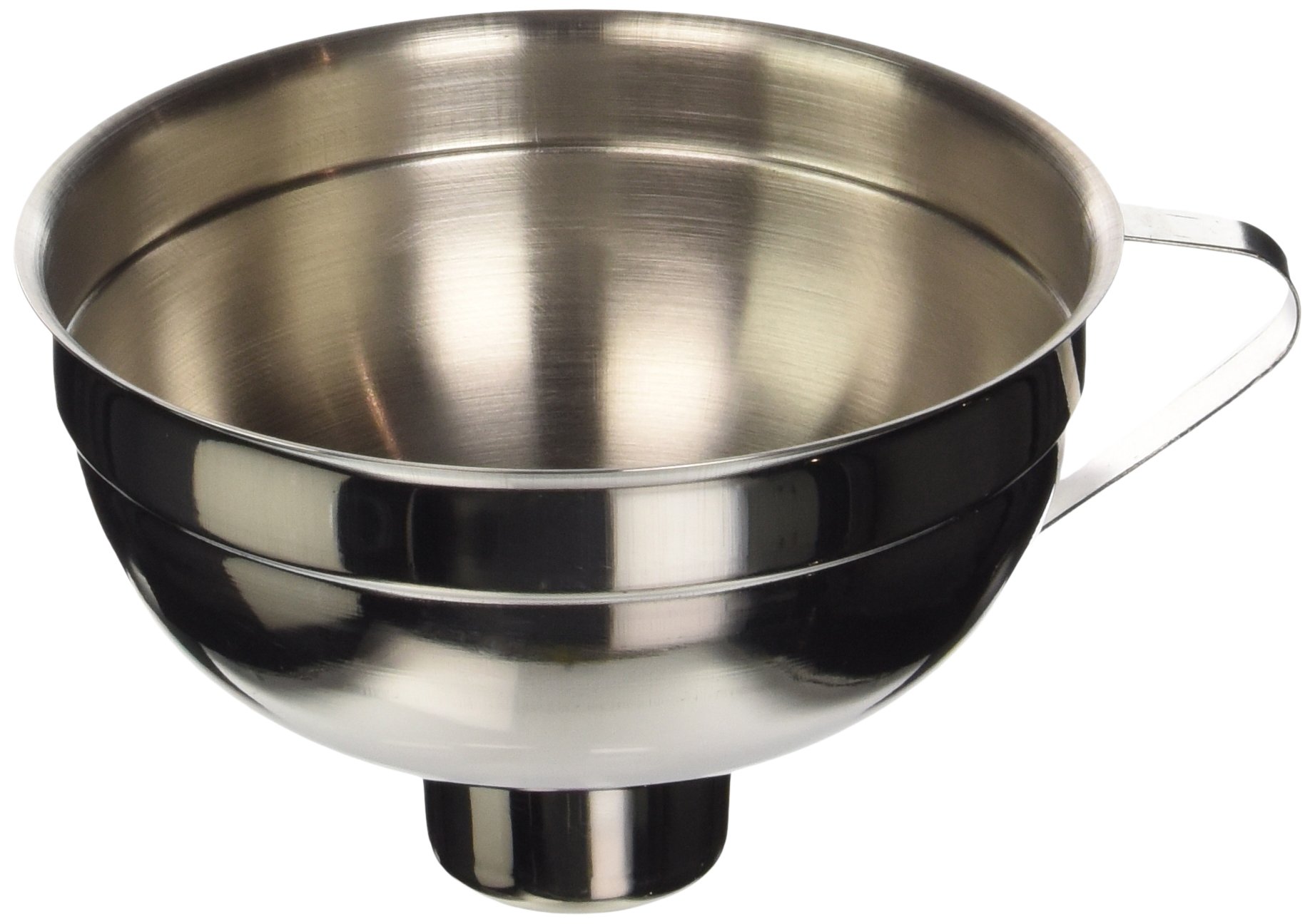 KitchenCraft Home Made Jam Funnel, Traditional, Stainless Steel, 14.5 cm