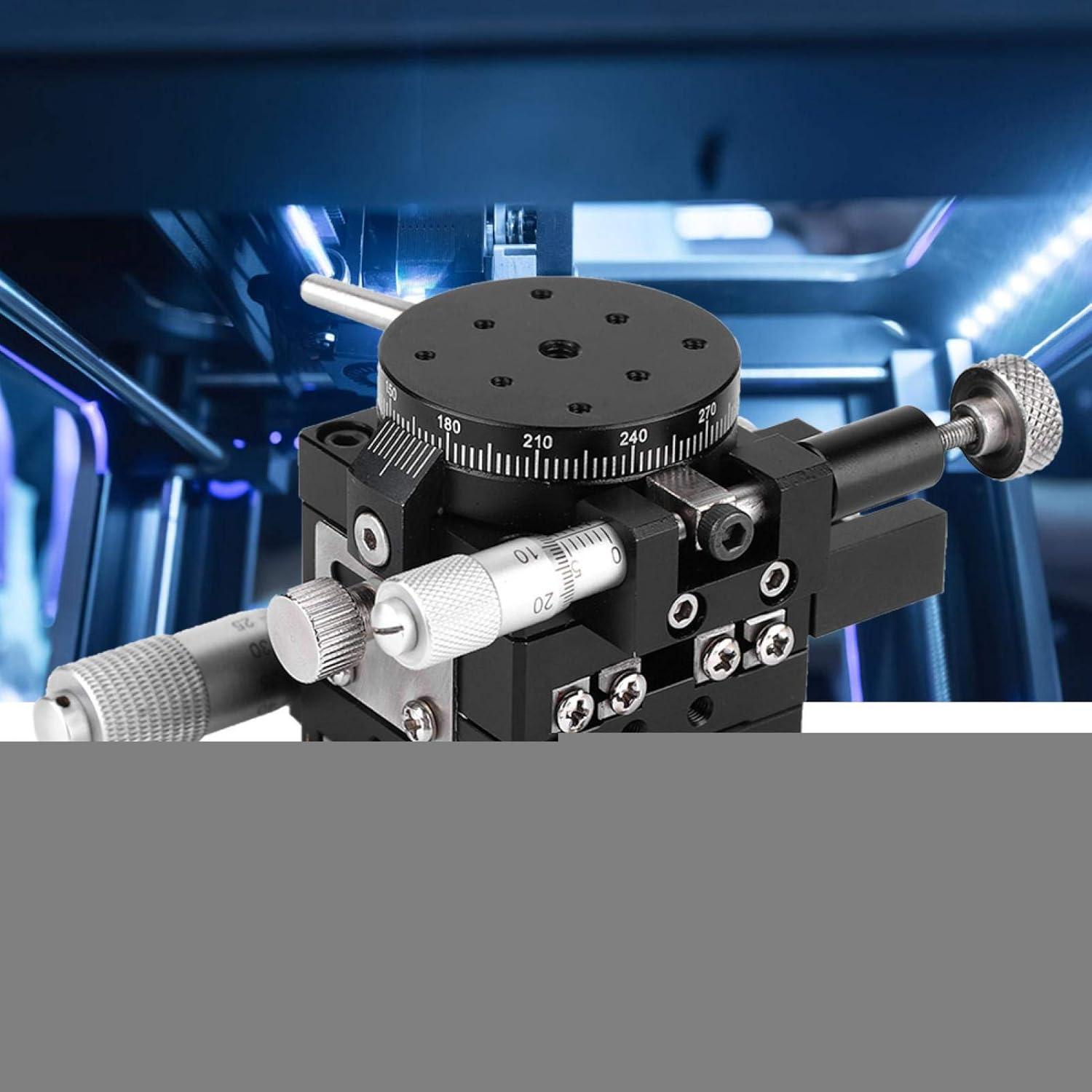 Fine Tuning Differential Head Manual 3 Axis Sliding Table for Precision