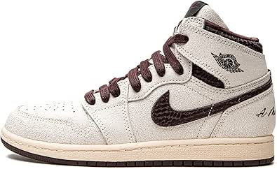 Amazon.com | Jordan Preschool Jordan 1 Retro High OG SP DO7099 100 A Ma Maniere - Size 3Y 