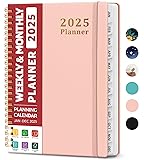 2025 Planner - Weekly and Monthly Planner Spiral