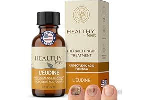 Healthy Feet Antifungal Gel for Toenails & Athlete’s Foot – Undecylenic Acid Treatment – Helps Eliminate Nail Fungus, Control