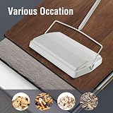 JEHONN Carpet Floor Sweeper Manual with Horsehair, Non Electric White view 3