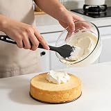 NileHome Silicone Spatula Set 6 Pieces Food Grade BPA-Free Heat Resistant 600°F view 3