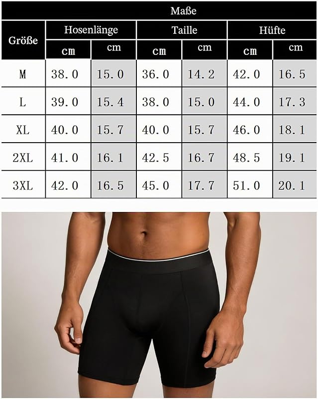 Boxershorts Herren Baumwolle (2er - 5er Pack) B+B+B a M