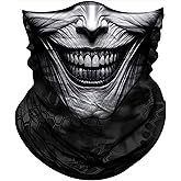 Obacle Neck Gaiter Face Mask Bandana for Sun Dust Wind Protection for Men Women