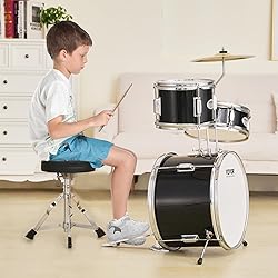 VEVOR Drum Set for Kids, Beginner Junior Drum Kit