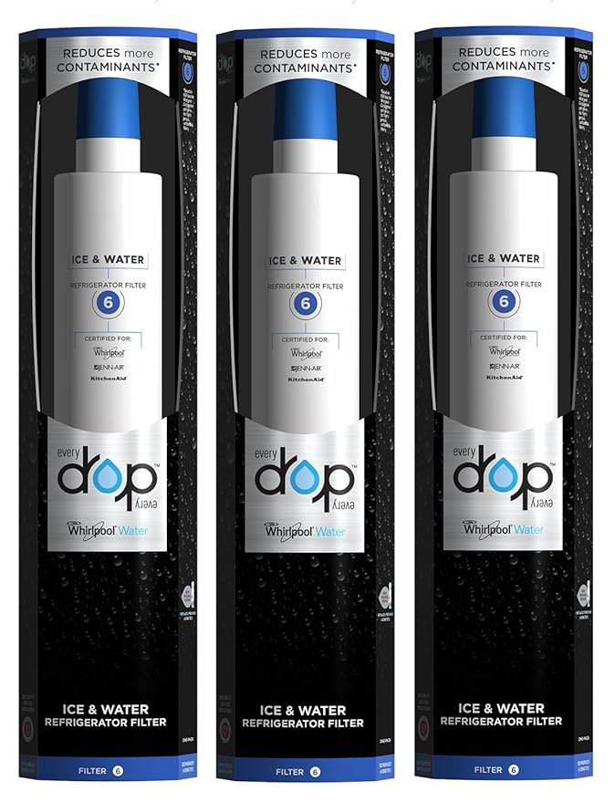 Buy EveryDrop by Whirlpool Refrigerator Water Filter 6 (Pack of 3