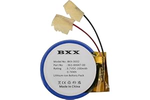BXX Replacement Battery for Garmin 361-00047-00, 361-00064-00, Approach S1, Approach S3, Approach S4, Forerunner 110, Forerun