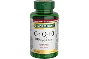 NATURE'S BOUNTY Co Q-10, 100 mg, Clinically Shown to Promote Heart Health, 38.7 g