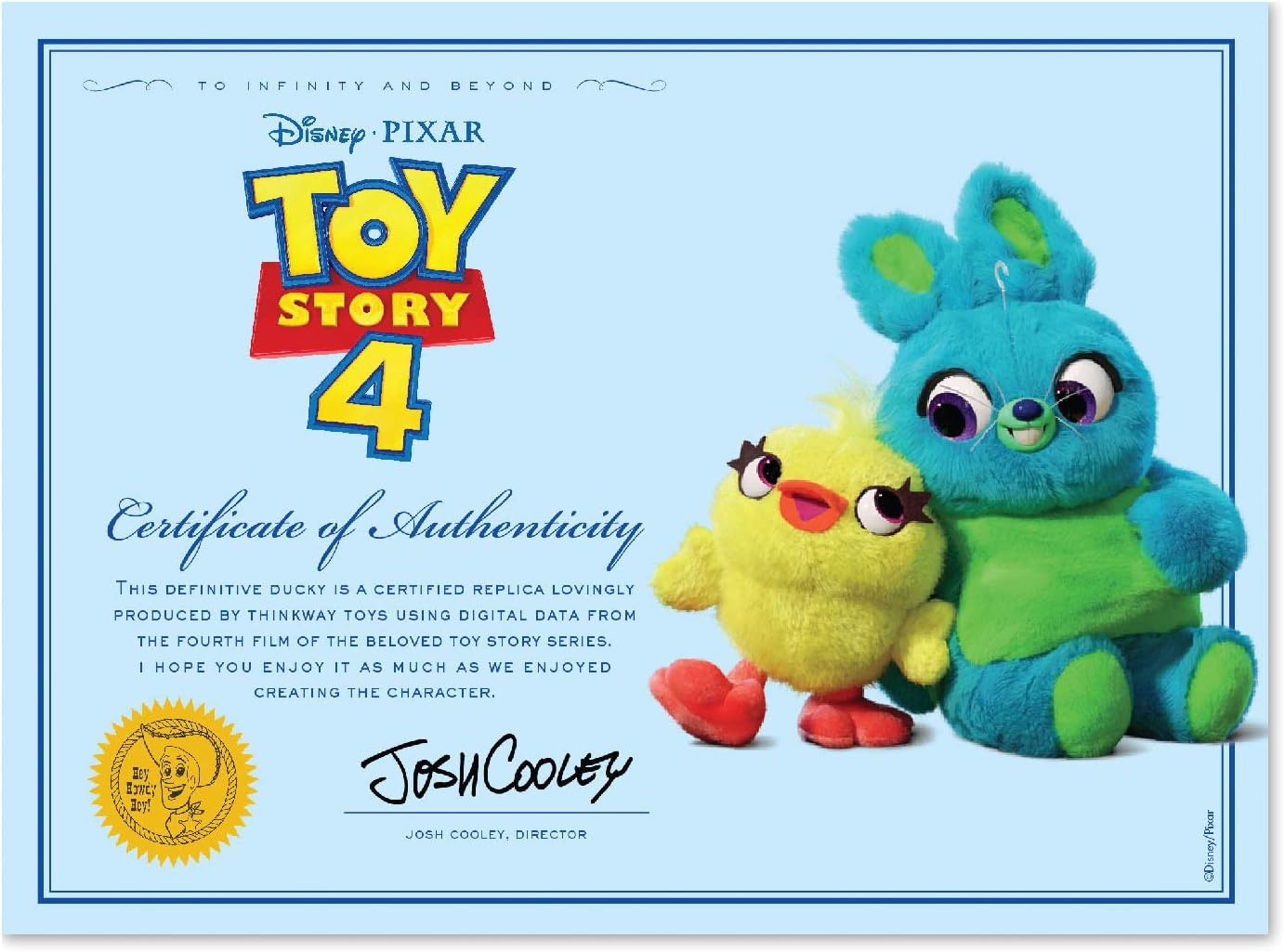 toy story signature collection ducky