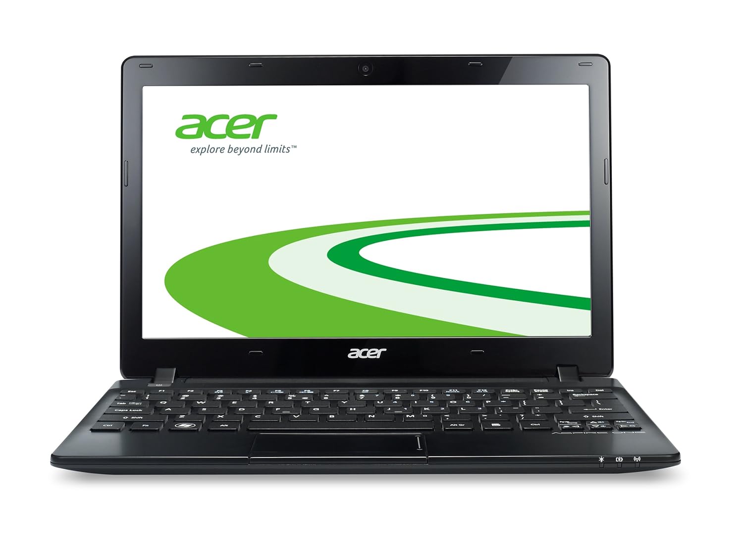 Acer Aspire One 725 11.6-inch Netbook (Black) - (AMD DC C70 1GHz, 2GB RAM,  320GB HDD, LAN, WLAN, Webcam, Integrated Graphics, Windows 8 64-Bit): ...