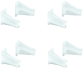 Prime Line R 7240 Drawer Side Track Back Brackets 4 Units