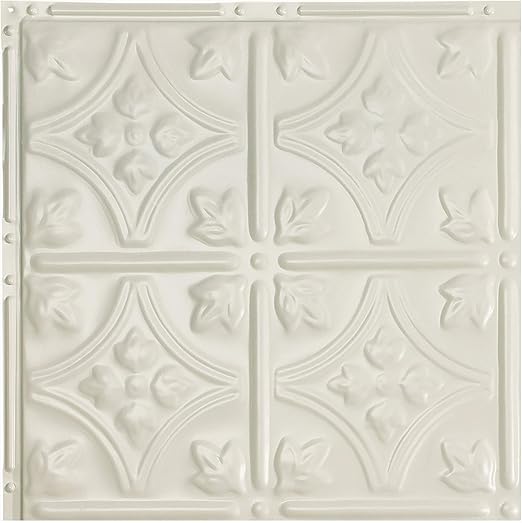 Amazon Com Great Lakes Tin Hamilton Antique White Nail Up Ceiling