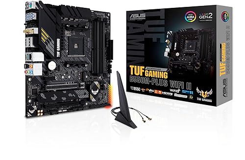 ASUS TUF GAMING B550M-PLUS WiFi II AMD AM4 (3rd Gen Ryzen