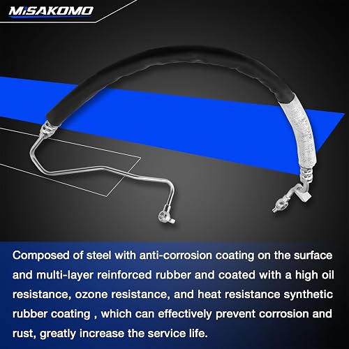 Power Steering Pressure Hose For Nissan Altima & Maxima 3.5L V6 2008-2014 – Replacement For 497209N00A, 3403716