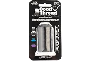 John Bead Good Thread 500m Spool Black Bonded