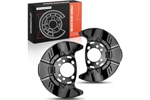 A-Premium Front Driver and Passenger Side Brake Dust Shield Compatible with Subaru Forester 2008-2018, Impreza 2008-2016, Cro