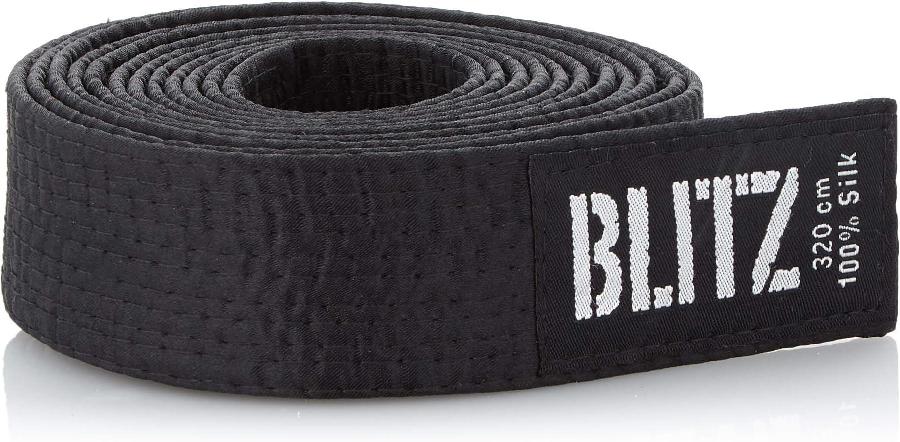 Blitz Standard Silk Belt - Black, 250 cm