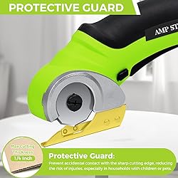 Cordless Electric Fabric Scissors, Power Rotary