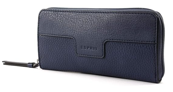 ESPRIT Damen Geldbörse Portemonnaies Ivy zip Blau 098EA1V001-430