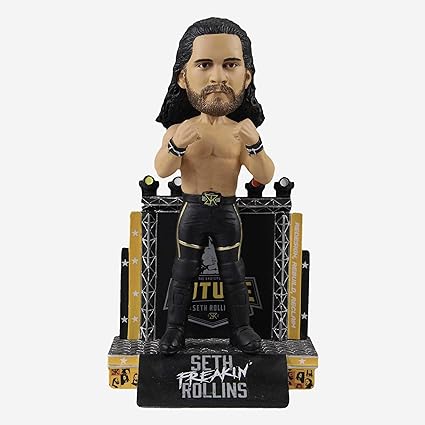 Amazon Com Wwe Bobbleheads Seth Rollins By Foco Toys Games