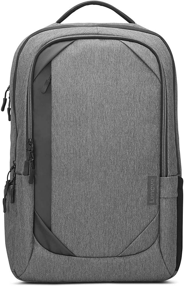 Lenovo B730 Urban Backpack for 17 Inch Laptops, 24L Water Resistant Rucksack with Anti-Theft Compartment and Charging Port – Charcoal Grey