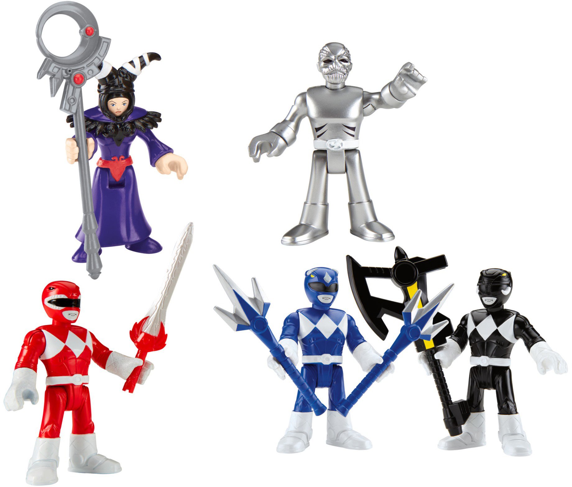 imaginext power rangers playset