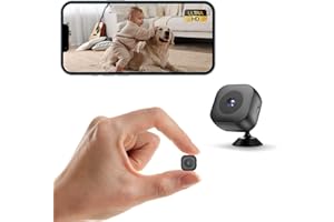 Zongbi Mini Camera,Security Camera,4K WiFi Wireless ,Real Time Monitoring with App SD Card Storage Portable Surveillance