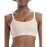 AdidasWomensMicro Flex Wireless Seamless Lounge BraWhiteX-Large