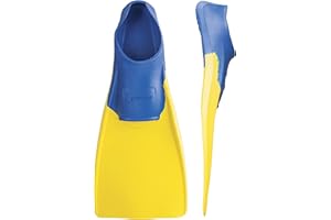 FINIS Long Floating Swim Fins - Training Fins for All Ages - Improves Kick Technique & Body Position