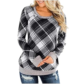 blusas a cuadros para mujer