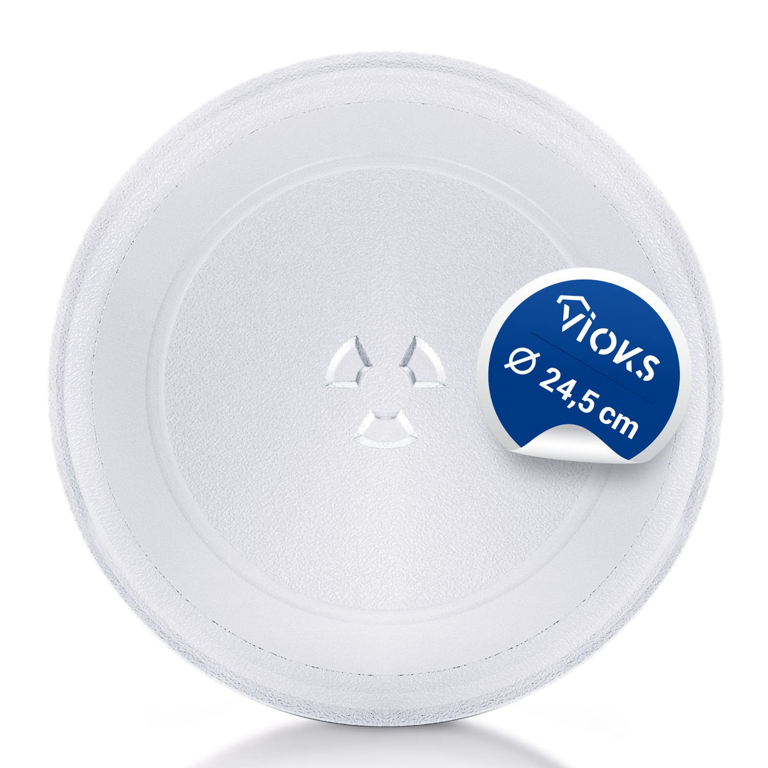 Rotating Plate for Microwave Oven 245 mm mit Kreuz