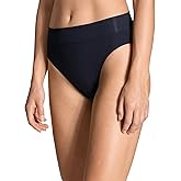 Calida Women's Elastic Hi Cut Brief Panties, 22030, Dark Lapis Blue, S