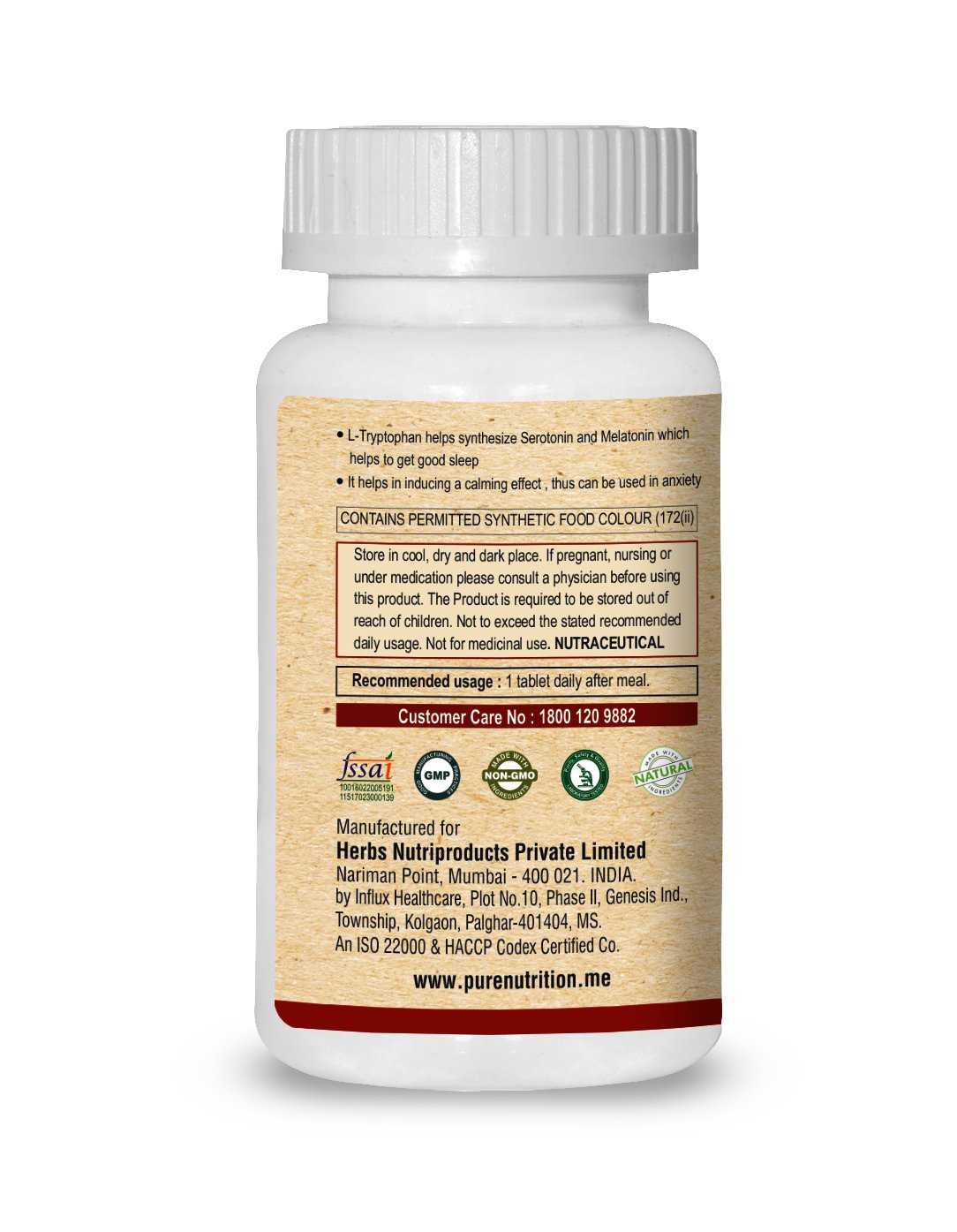 Amazon.com: Melatonina precursor 100 mg – 120 verduras ...