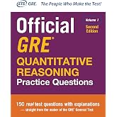 Official GRE Quantitative Reasoning Practice Questions, Second Edition, Volume 1