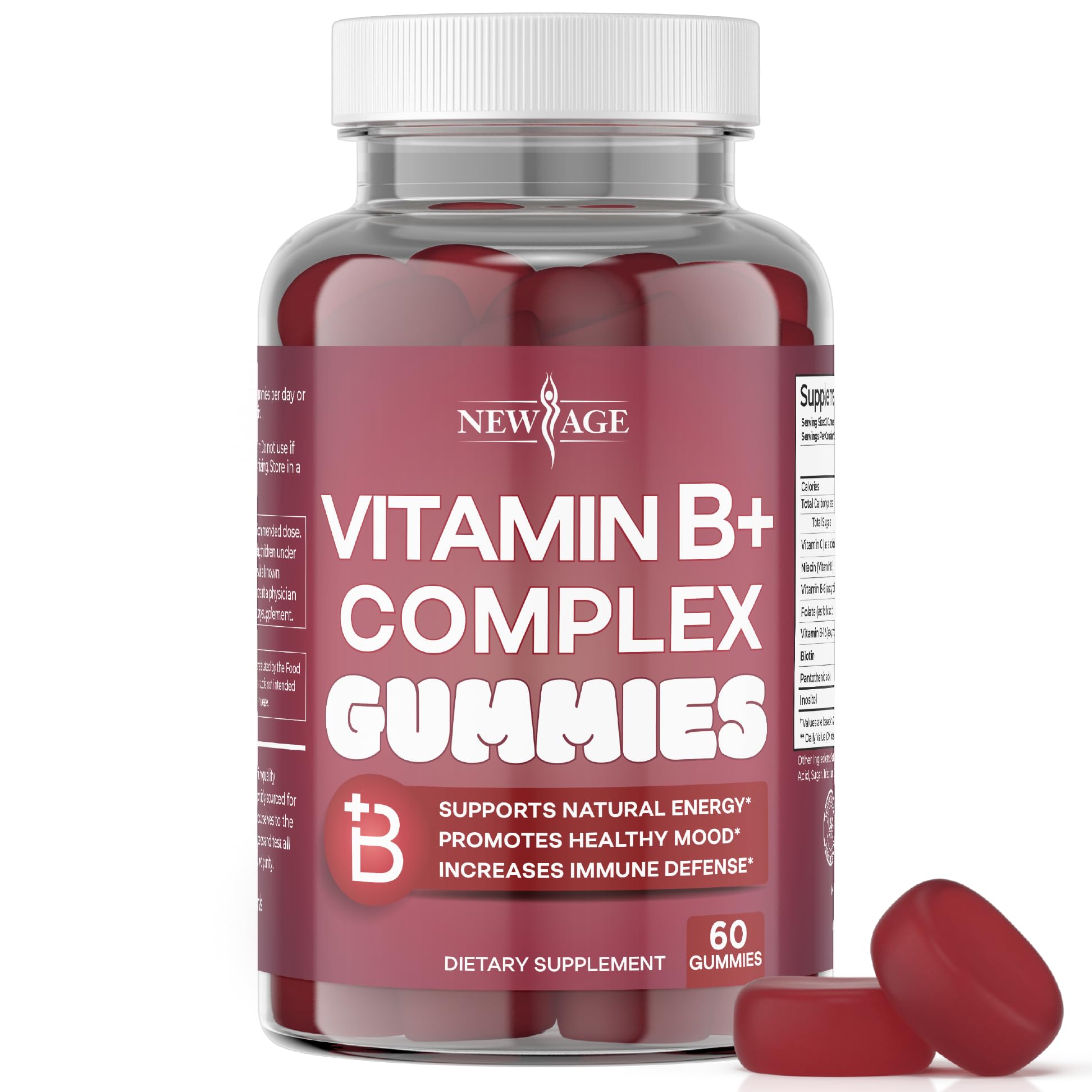 Vitamin B+ Complex Gummies