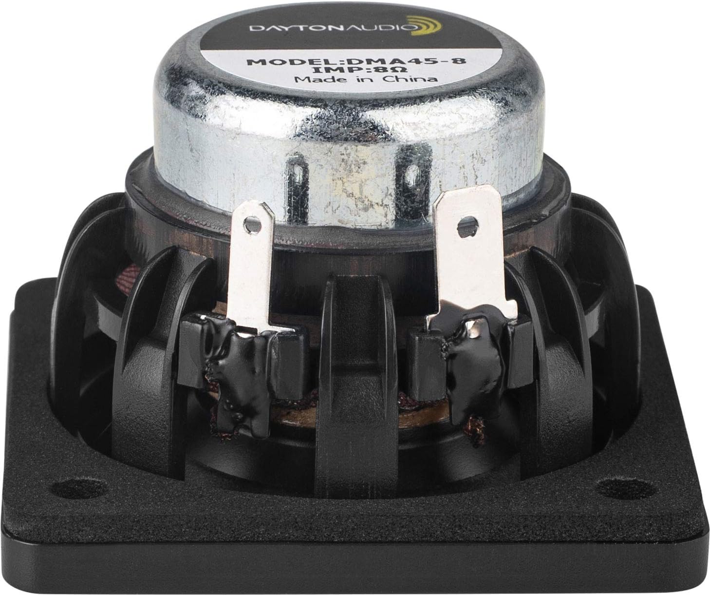 Dayton Audio DMA45-8 1-1/2" Aluminum Cone Full-Range Driver, Black - Image 3