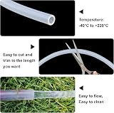 iMeistek Silicone Tube 5mm ID x 8mm OD 2M Food Grade Water Air Hose Pipe view 5