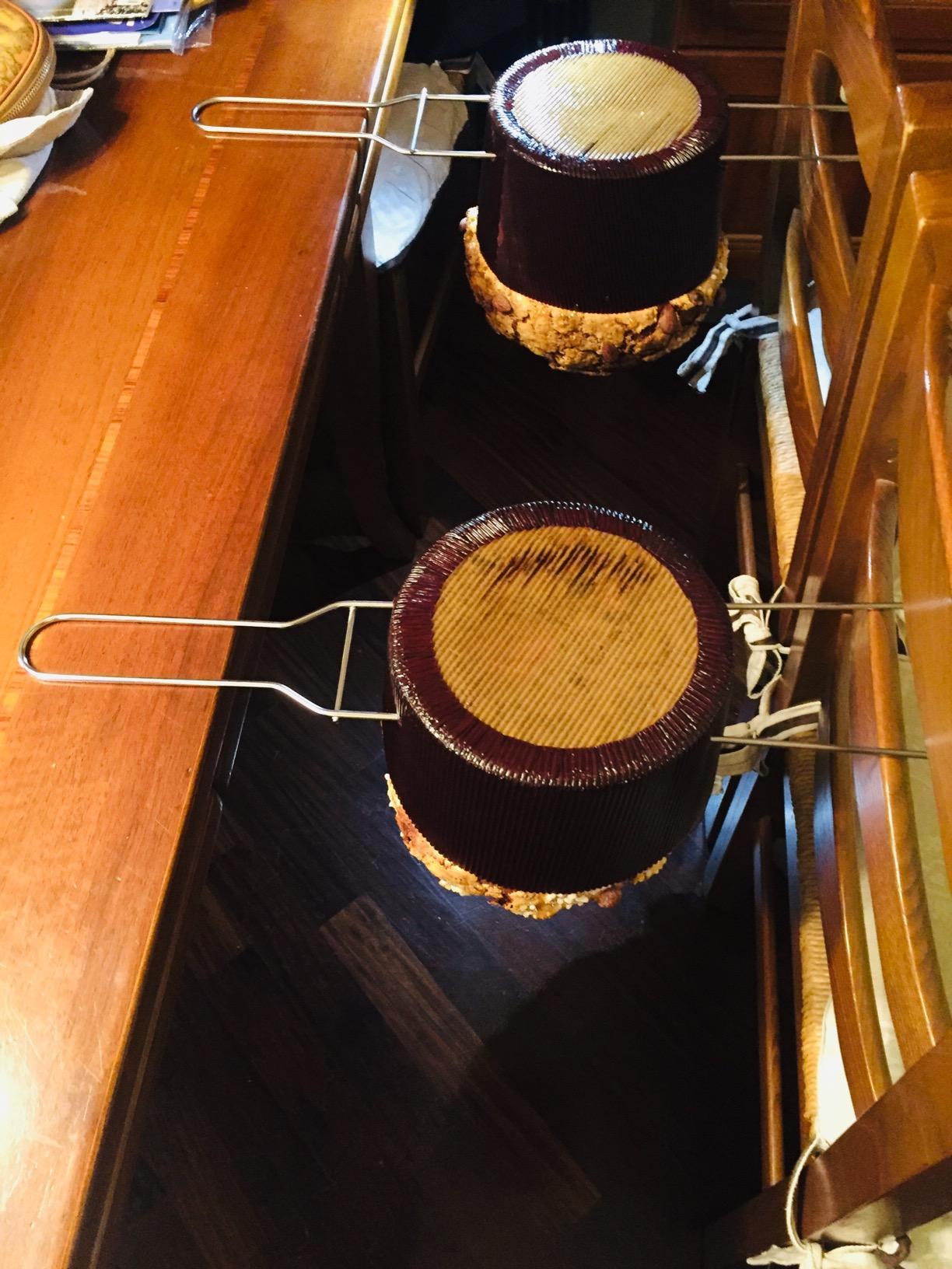 Spillone Per Panettone E Colomba Decora - Acciaio Inox 62 Cm Con Piedini In Gomma - Foto 2